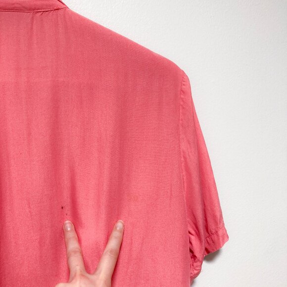 3 FOR $15 Vintage pink button down shirt - Picture 11 of 13